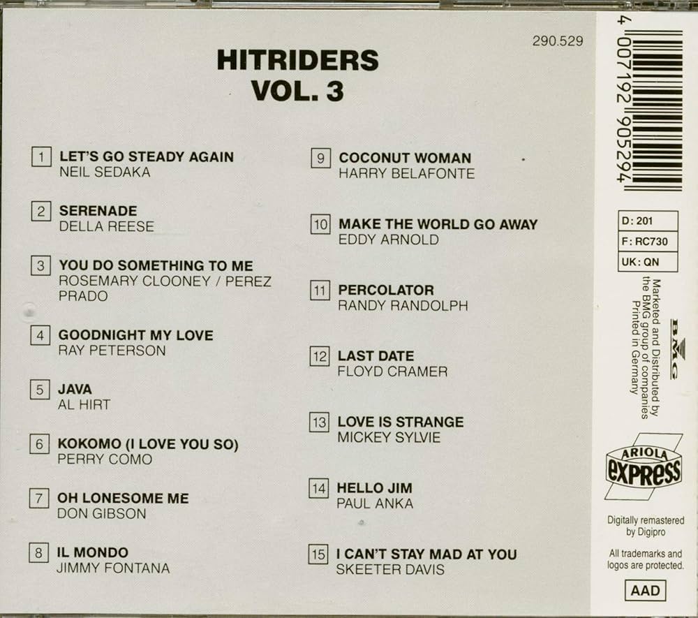 Various - Hitriders Vol.3 (CD) - Amazon.com Music
